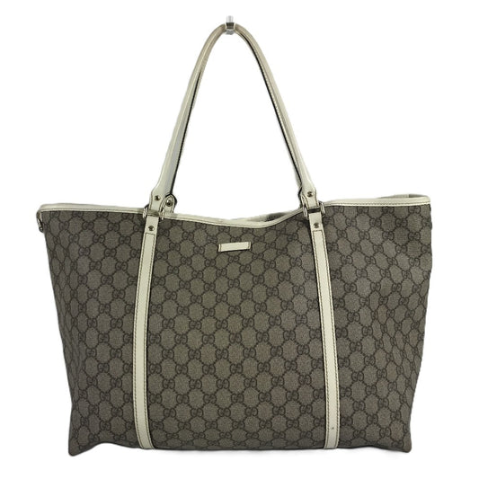 GUCCI 197954 GGスプリーム ロゴ GG カバン トートバッグ 肩掛け ショルダーバッグ GGスプリームキャンバス ユニセックス ベージュ