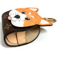 LOUIS VUITTON GI1260 モノグラム 柴犬 ドッグ バッグ ホルダー シバ ペット 犬 バッグチャーム キーホルダー モノグラムキャンバス ユニセックス ブラウン