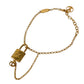 LOUIS VUITTON M00563 モノグラム LVブラスレLVロッキー チェーン アクセサリー ジュエリー ブレスレット メタル レディース ゴールド