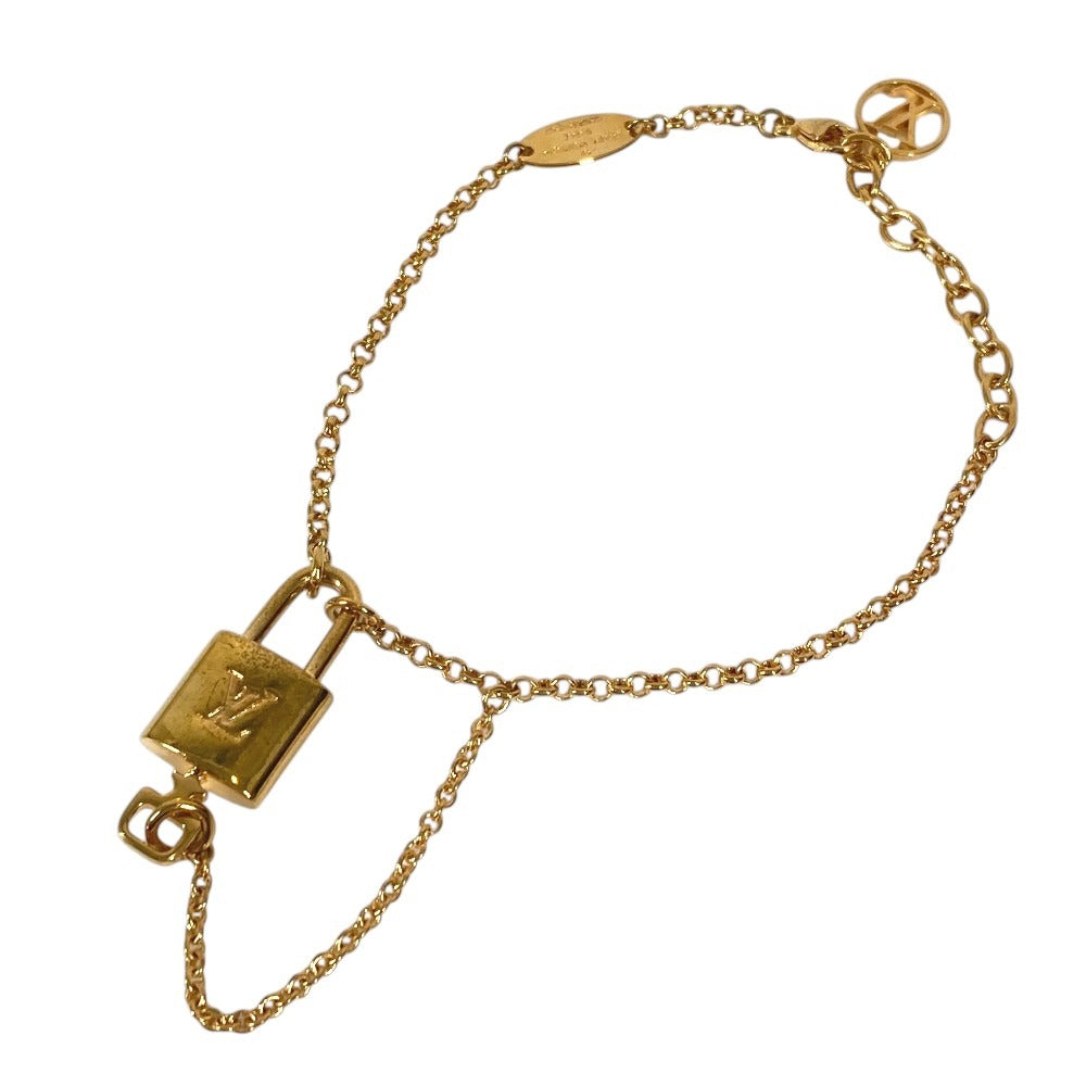 LOUIS VUITTON M00563 モノグラム LVブラスレLVロッキー チェーン アクセサリー ジュエリー ブレスレット メタル レディース ゴールド