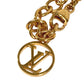 LOUIS VUITTON M00563 モノグラム LVブラスレLVロッキー チェーン アクセサリー ジュエリー ブレスレット メタル レディース ゴールド