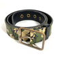LOUIS VUITTON M9646U 村上隆 TM サンチュール モノグラモフラージュ カモフラ 迷彩 ベルト モノグラモフラージュキャンバス メンズ カーキ