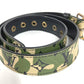 LOUIS VUITTON M9646U 村上隆 TM サンチュール モノグラモフラージュ カモフラ 迷彩 ベルト モノグラモフラージュキャンバス メンズ カーキ