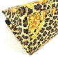 VERSACE ヴィンテージ レオパード 豹 ヒョウ カバン トートバッグ ハンドバッグ PVC/レザー レディース イエロー