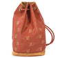 LOUIS VUITTON M80026 Louis Vuitton Cup 95 LVCUP Saint Tropez Shoulder Bag, Leather/Canvas, Unisex, Abogany Orange