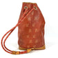 LOUIS VUITTON M80026 Louis Vuitton Cup 95 LVCUP Saint Tropez Shoulder Bag, Leather/Canvas, Unisex, Abogany Orange