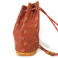 LOUIS VUITTON M80026 Louis Vuitton Cup 95 LVCUP Saint Tropez Shoulder Bag, Leather/Canvas, Unisex, Abogany Orange