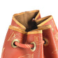 LOUIS VUITTON M80026 Louis Vuitton Cup 95 LVCUP Saint Tropez Shoulder Bag, Leather/Canvas, Unisex, Abogany Orange
