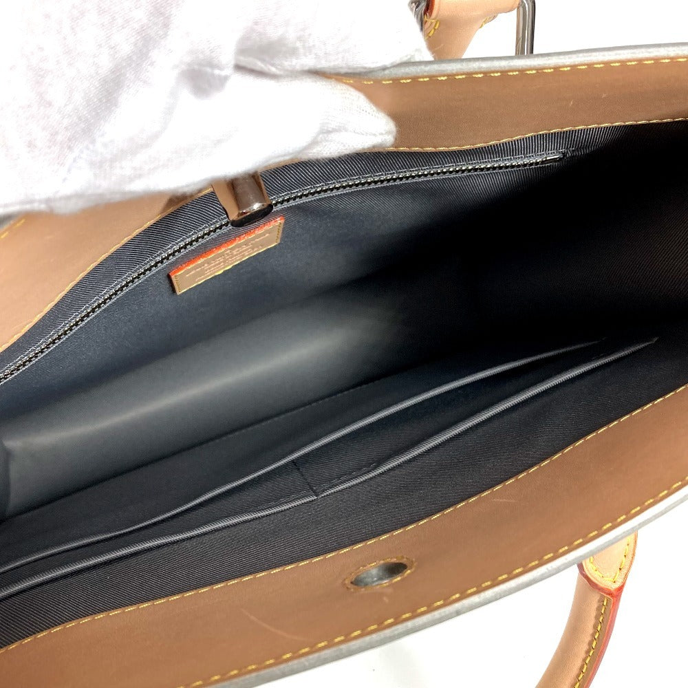 LOUIS VUITTON M45884 モノグラム LVミラー サックプラ サック プラ トートバッグ カバン 2WAYバッグ ショルダーバッグ 縦型 ハンドバッグ レザー ユニセックス シルバー