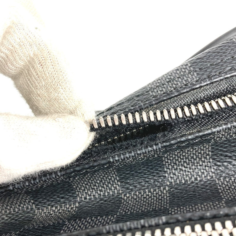 LOUIS VUITTON N41004 ダミエグラフィット オーバーナイト ハンドバッグ カバン トートバッグ 書類バッグ ビジネスバッグ ダミエグラフィットキャンバス ユニセックス ブラック