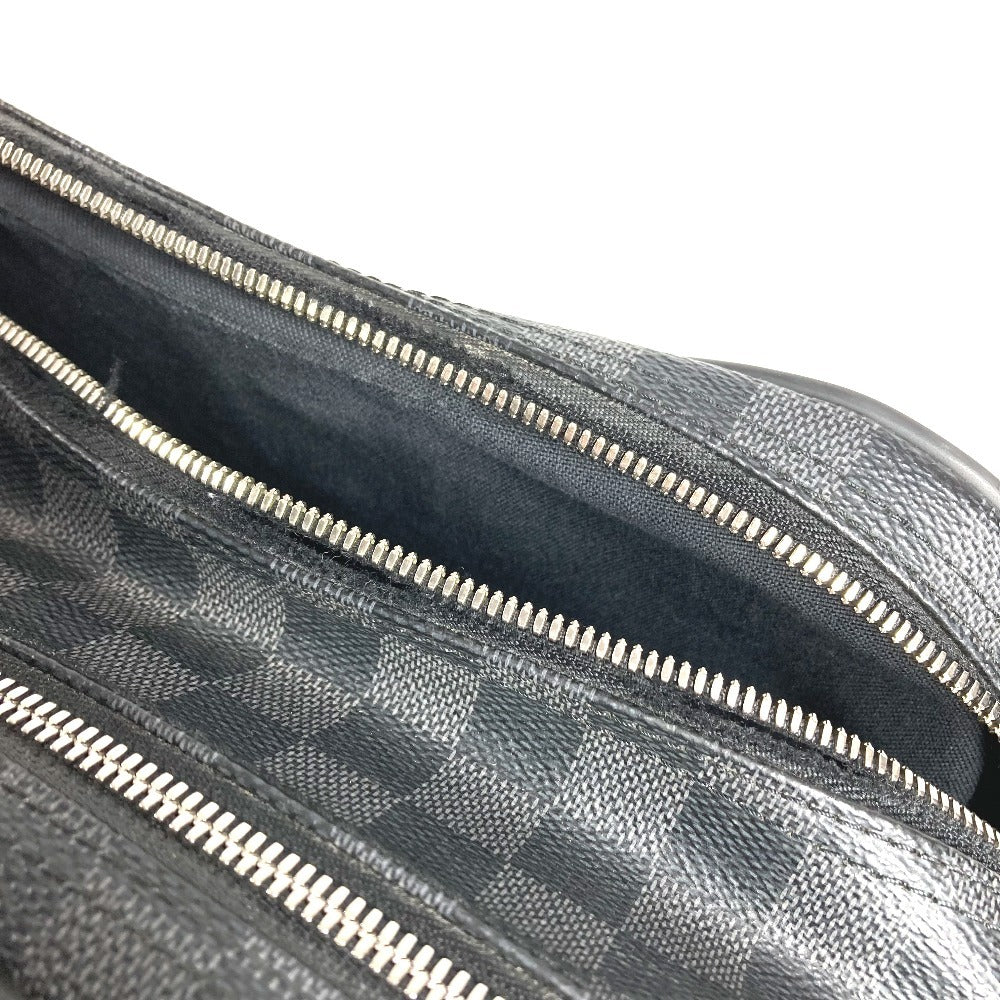 LOUIS VUITTON N41004 ダミエグラフィット オーバーナイト ハンドバッグ カバン トートバッグ 書類バッグ ビジネスバッグ ダミエグラフィットキャンバス ユニセックス ブラック
