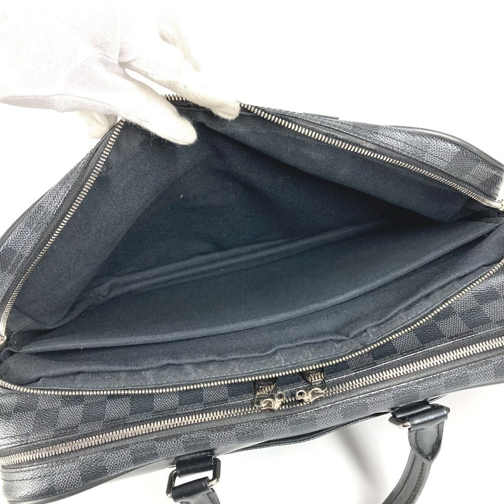 LOUIS VUITTON N41004 ダミエグラフィット オーバーナイト ハンドバッグ カバン トートバッグ 書類バッグ ビジネスバッグ ダミエグラフィットキャンバス ユニセックス ブラック