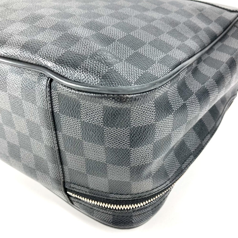 LOUIS VUITTON N41004 ダミエグラフィット オーバーナイト ハンドバッグ カバン トートバッグ 書類バッグ ビジネスバッグ ダミエグラフィットキャンバス ユニセックス ブラック