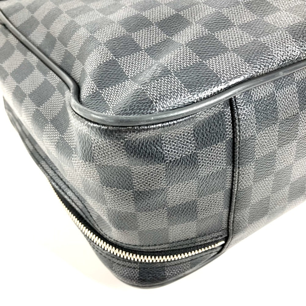 LOUIS VUITTON N41004 ダミエグラフィット オーバーナイト ハンドバッグ カバン トートバッグ 書類バッグ ビジネスバッグ ダミエグラフィットキャンバス ユニセックス ブラック