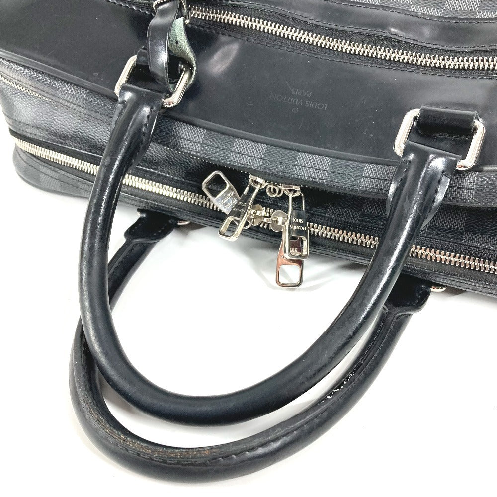 LOUIS VUITTON N41004 ダミエグラフィット オーバーナイト ハンドバッグ カバン トートバッグ 書類バッグ ビジネスバッグ ダミエグラフィットキャンバス ユニセックス ブラック