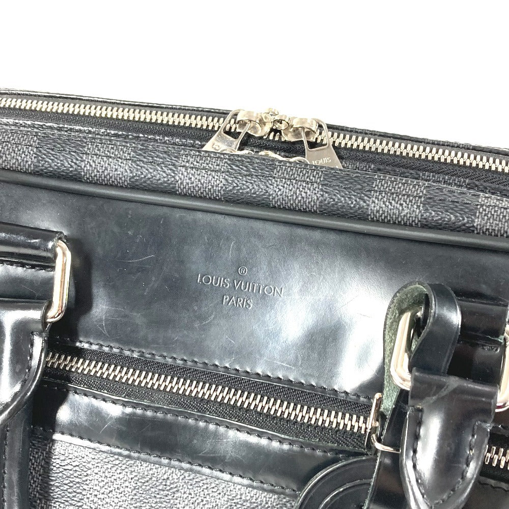 LOUIS VUITTON N41004 ダミエグラフィット オーバーナイト ハンドバッグ カバン トートバッグ 書類バッグ ビジネスバッグ ダミエグラフィットキャンバス ユニセックス ブラック