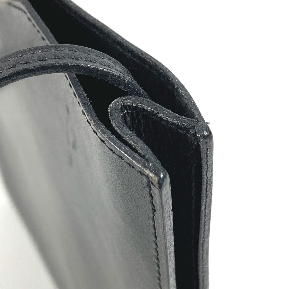 HERMES Onimaitou Bag Crossbody Pochette Shoulder Bag Box Calf Unisex Black