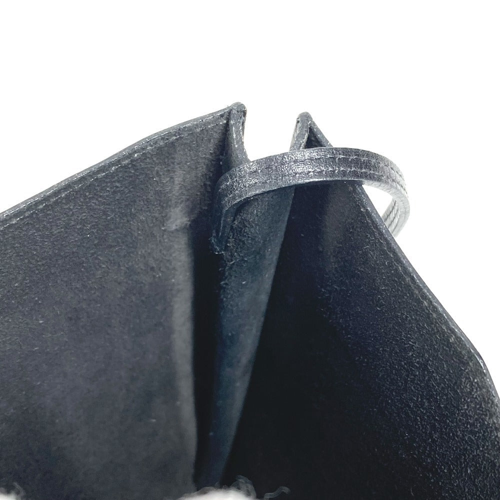 HERMES Onimaitou Bag Crossbody Pochette Shoulder Bag Box Calf Unisex Black