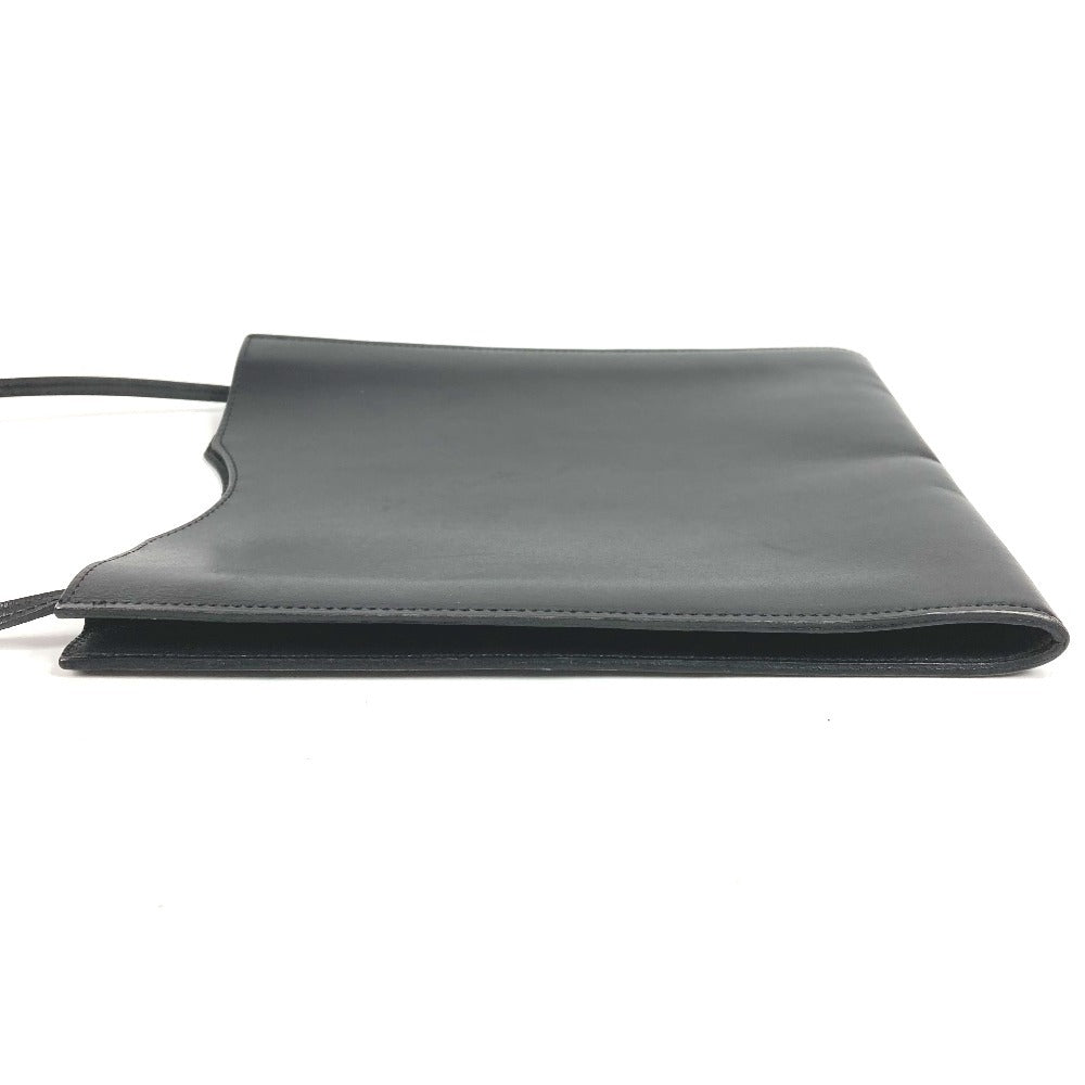 HERMES Onimaitou Bag Crossbody Pochette Shoulder Bag Box Calf Unisex Black