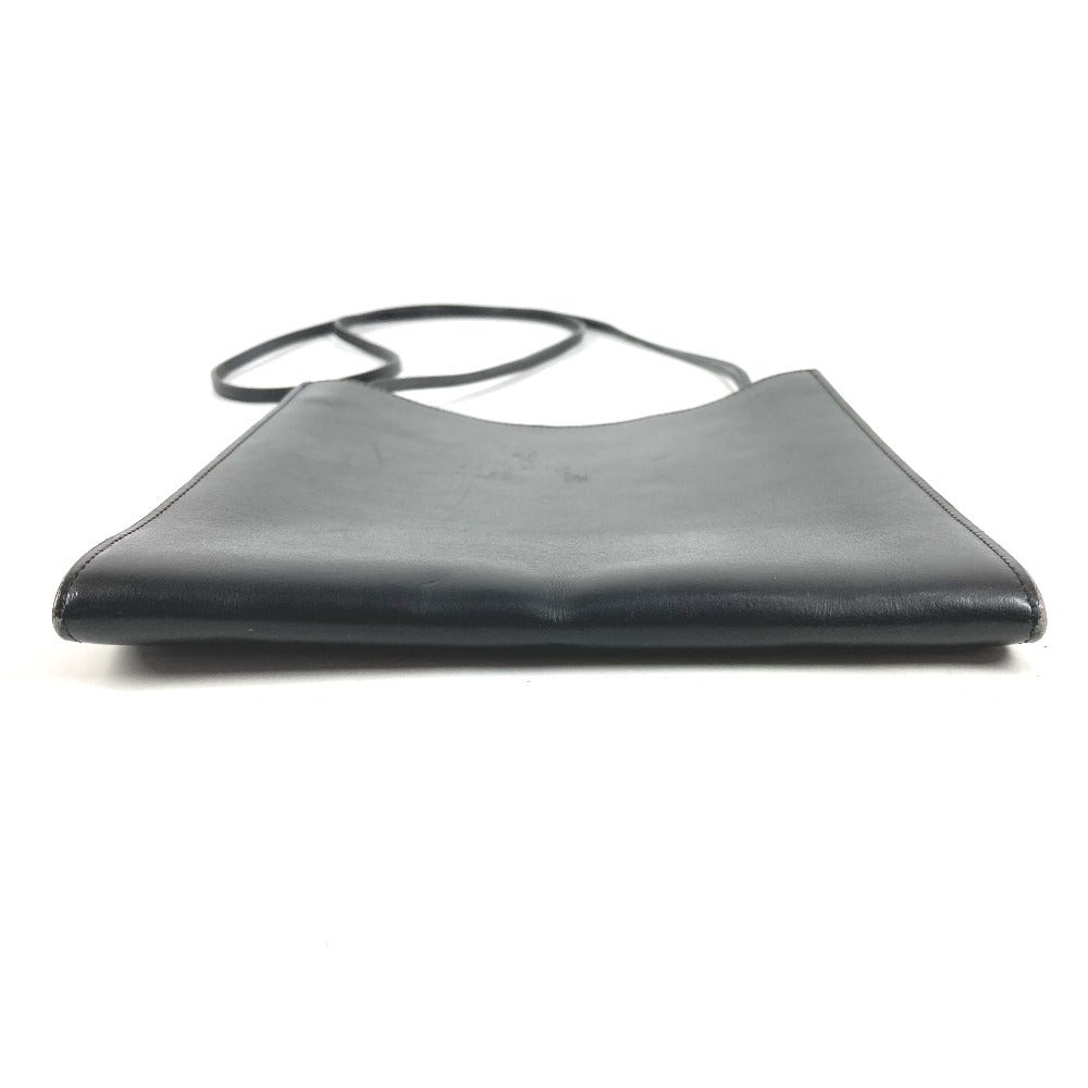 HERMES Onimaitou Bag Crossbody Pochette Shoulder Bag Box Calf Unisex Black