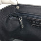 CHANEL Metal Handle Chocolate Bar Bag Tote Bag Handbag Nylon Women's Grey