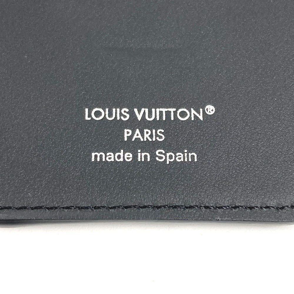 LOUIS VUITTON M12602 モノグラムエクリプス ポルトカルトマグネット フォンアクセサリー magsafe 名刺入れ パスケース カードケース モノグラムエクリプスキャンバス ユニセックス ブラック