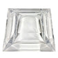 BVLGARI Rosenthal logo ashtray, glass, unisex, clear