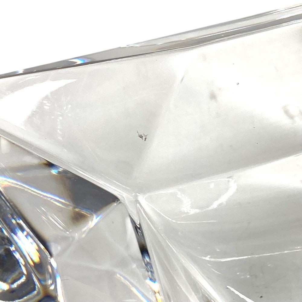 BVLGARI Rosenthal logo ashtray, glass, unisex, clear