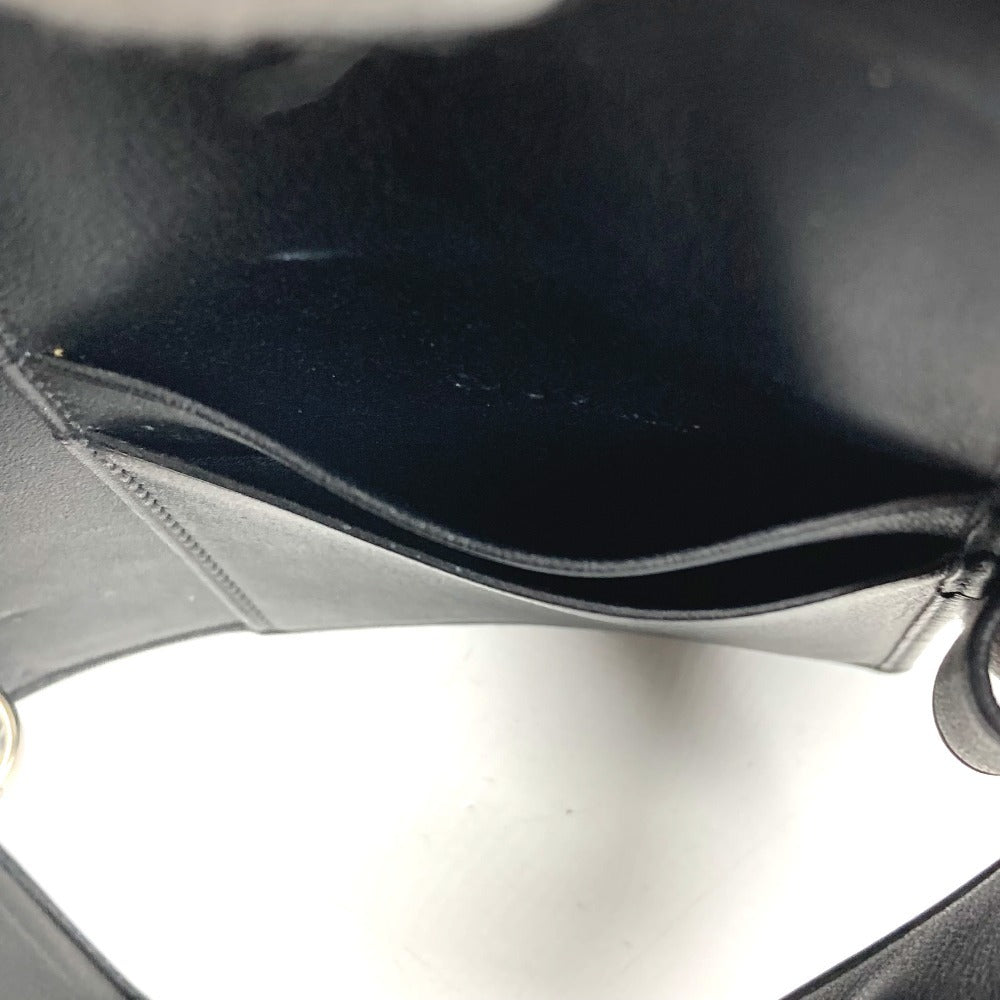 CARTIER トリニティ ロゴ システム手帳 ステーショナリー 手帳カバー レザー ユニセックス ブラック