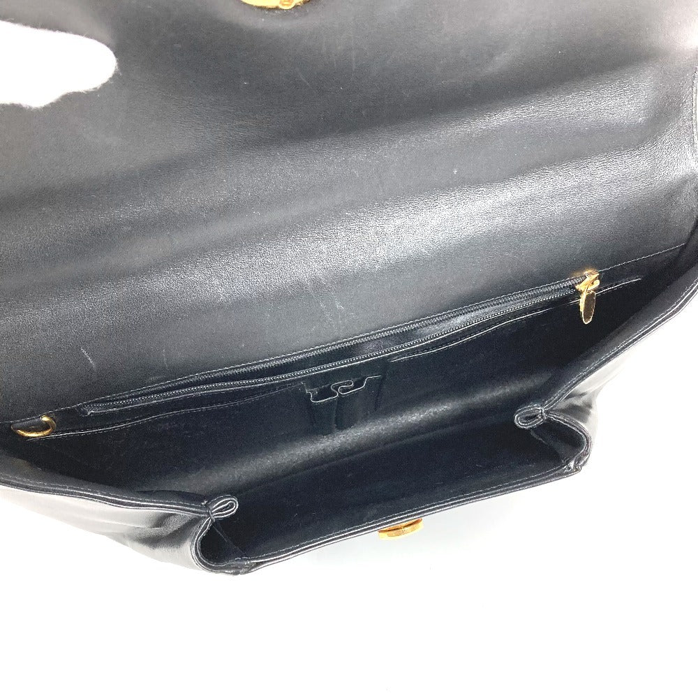 CARTIER パンテール ロゴ カバン ハンドバッグ トートバッグ ビジネスバッグ レザー ユニセックス ブラック