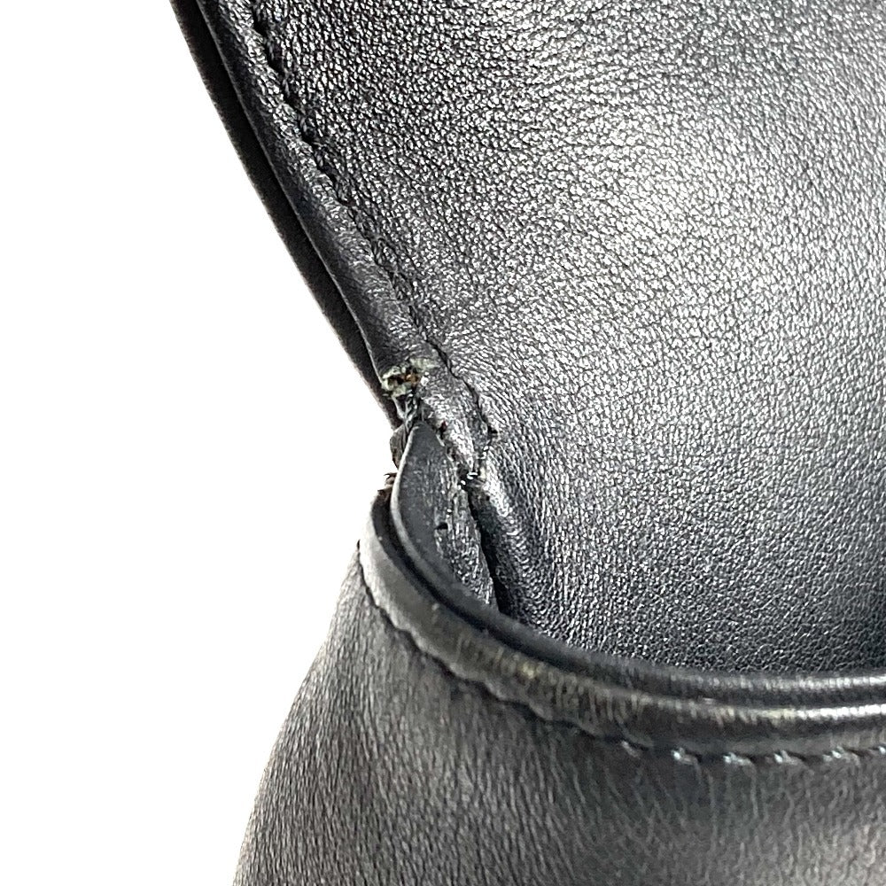 CARTIER パンテール ロゴ カバン ハンドバッグ トートバッグ ビジネスバッグ レザー ユニセックス ブラック