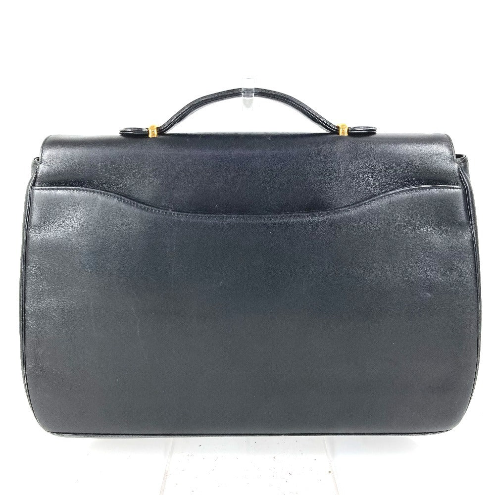 CARTIER パンテール ロゴ カバン ハンドバッグ トートバッグ ビジネスバッグ レザー ユニセックス ブラック