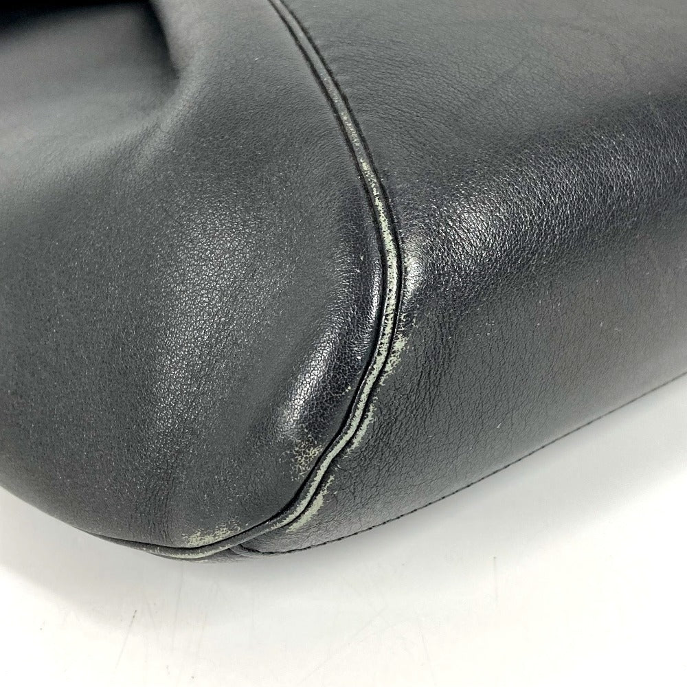 CARTIER パンテール ロゴ カバン ハンドバッグ トートバッグ ビジネスバッグ レザー ユニセックス ブラック