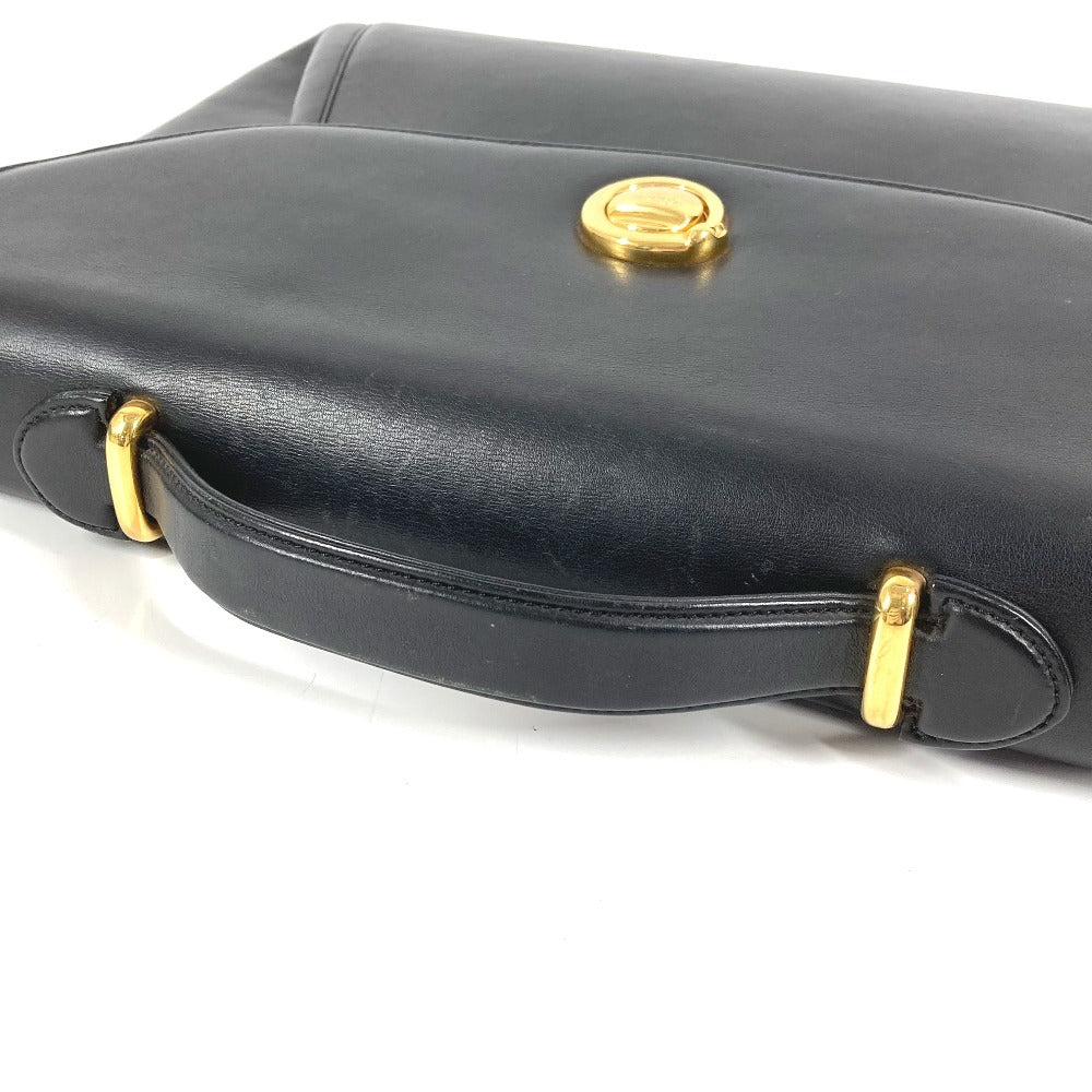 CARTIER パンテール ロゴ カバン ハンドバッグ トートバッグ ビジネスバッグ レザー ユニセックス ブラック