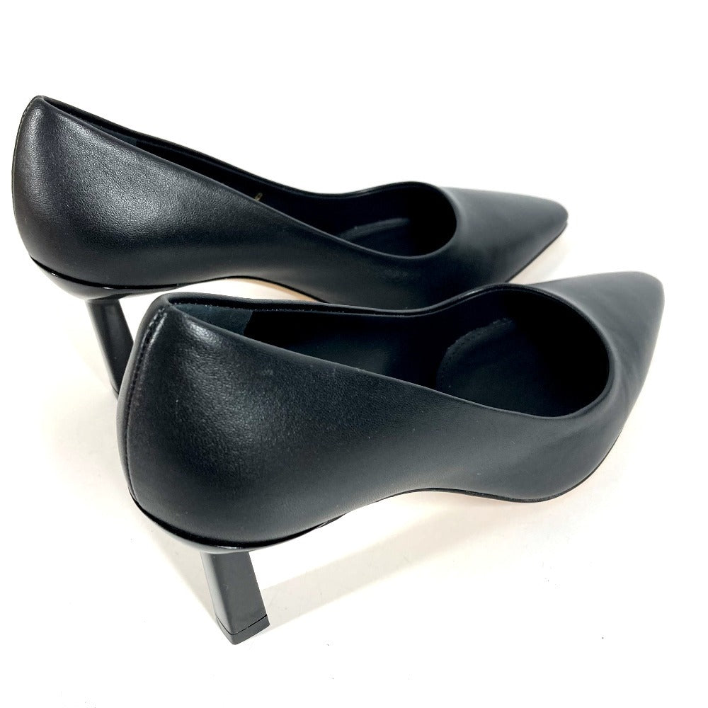 Salvatore Ferragamo 靴 シューズ ヒール パンプス レザー レディース ブラック
