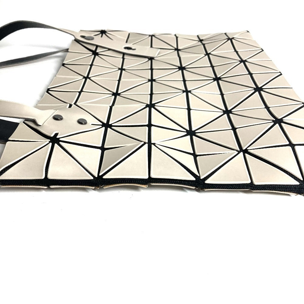 ISSEY MIYAKE バオバオ BAOBAO 横長 トートバッグ 肩掛け カバン ショルダーバッグ PVC/レザー ユニセックス ベージュ
