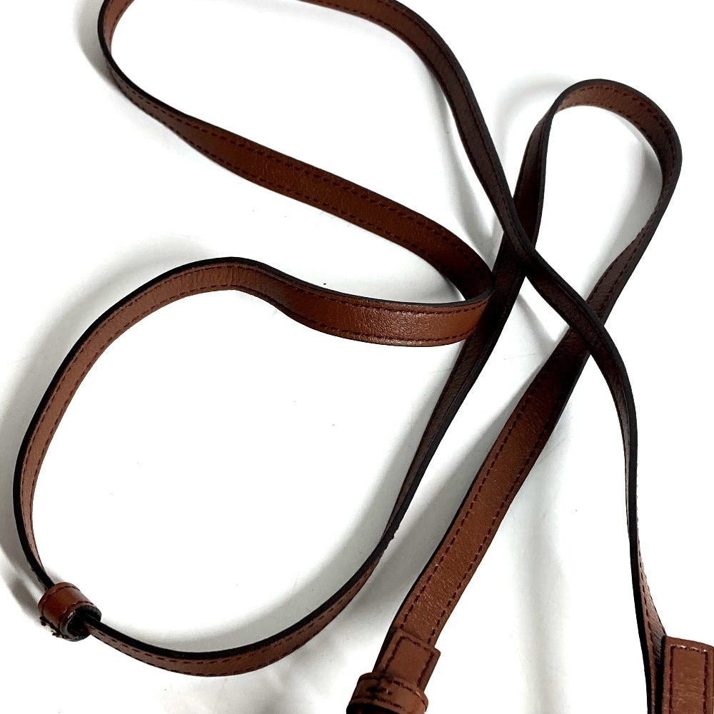 Salvatore Ferragamo ショルダーバッグ ショルダーウォレット ガンチーニ ロゴ コンパクトウォレット 3つ折り財布 レザー ユニセックス ベージュ系