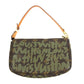 LOUIS VUITTON M92191 モノグラムグラフィティ ポシェット アクセソワール アクセサリーポーチ カバン 肩掛け ハンドバッグ ショルダーバッグ モノグラムグラフィティキャンバス ユニセックス カーキ