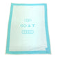TIFFANY&Co. Blanket Interior Lap Blanket Fringe Logo Blanket Wool/Cashmere Unisex Blue