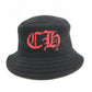 CHROME HEARTS Knit Hat CH Logo Hat Bucket Hat Bob Hat Hat Cashmere Unisex Black