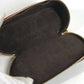 LOUIS VUITTON GI0717 Monogram Stripe NIGO Etui Lunettes GM Eyewear Glasses Case Sunglasses Case Pouch Monogram Canvas Unisex Brown