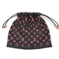 LOUIS VUITTON MP2279 Monogram Pouch Only pouch accessory Drawstring pouch Pouch Silk Unisex Black