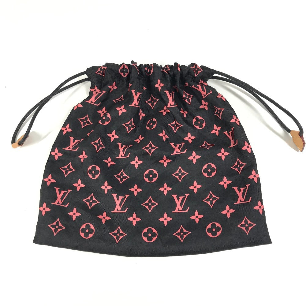 LOUIS VUITTON MP2279 Monogram Pouch Only pouch accessory Drawstring pouch Pouch Silk Unisex Black
