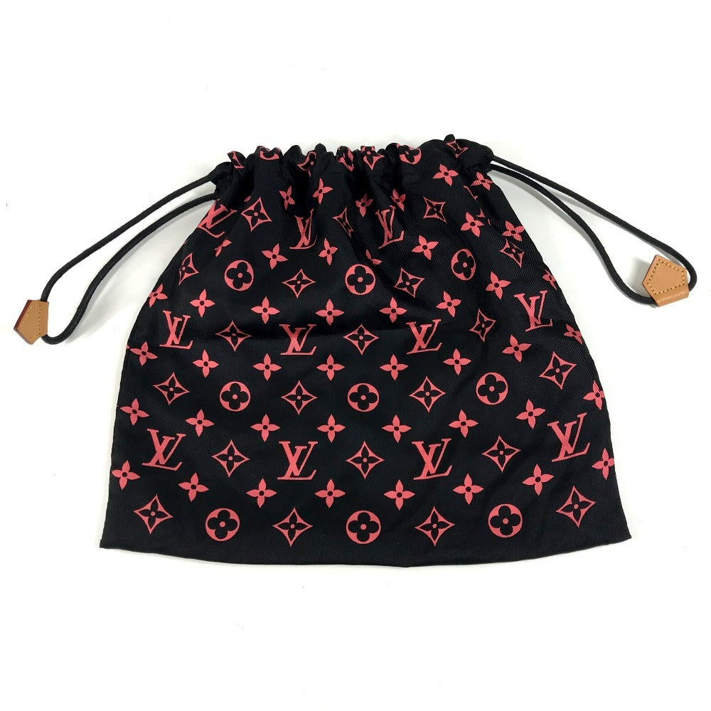 LOUIS VUITTON MP2279 Monogram Pouch Only pouch accessory Drawstring pouch Pouch Silk Unisex Black