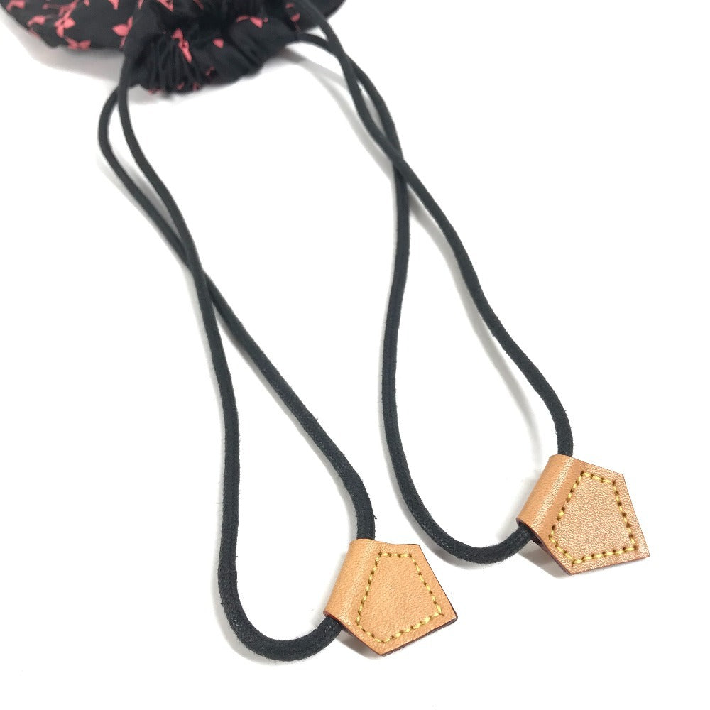 LOUIS VUITTON MP2279 Monogram Pouch Only pouch accessory Drawstring pouch Pouch Silk Unisex Black