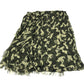 LOUIS VUITTON M74152 Monogramouflage Takashi Murakami Stole Fringed Scarf Camouflage Shawl Cashmere Unisex Green