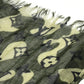 LOUIS VUITTON M74152 Monogramouflage Takashi Murakami Stole Fringed Scarf Camouflage Shawl Cashmere Unisex Green