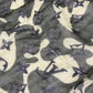 LOUIS VUITTON M74152 Monogramouflage Takashi Murakami Stole Fringed Scarf Camouflage Shawl Cashmere Unisex Green