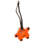 HERMES Kelly Doll Bag Charm Charm Key Ring Rubber Unisex Orange