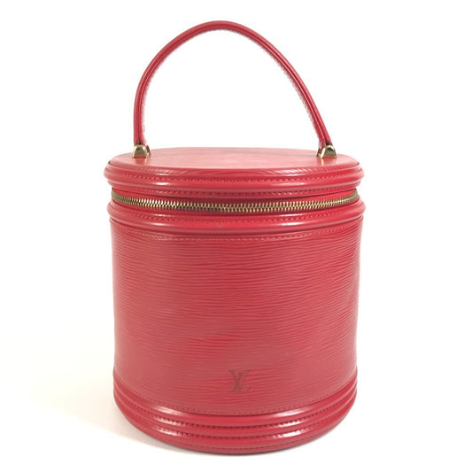 LOUIS VUITTON M48037 Epi Cannes Vanity Bag Handbag Handbag Epi Leather Women's Castilian Red Red